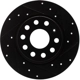 Purchase Top-Quality Rear Disc Brake Rotor by DYNAMIC FRICTION COMPANY - 633-74031R pa1