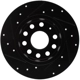 Purchase Top-Quality Rear Disc Brake Rotor by DYNAMIC FRICTION COMPANY - 633-74031R pa5