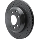 Purchase Top-Quality Rear Disc Brake Rotor by DYNAMIC FRICTION COMPANY - 633-74048L pa1