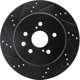 Purchase Top-Quality Rear Disc Brake Rotor by DYNAMIC FRICTION COMPANY - 633-75036L pa1