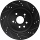 Purchase Top-Quality Rear Disc Brake Rotor by DYNAMIC FRICTION COMPANY - 633-75036L pa3