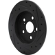 Purchase Top-Quality DYNAMIC FRICTION COMPANY - 633-76083L - Rear Disc Brake Rotor pa2