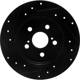 Purchase Top-Quality Rear Disc Brake Rotor by DYNAMIC FRICTION COMPANY - 633-76083R pa4