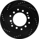 Purchase Top-Quality Rear Disc Brake Rotor by DYNAMIC FRICTION COMPANY - 633-76127L pa2