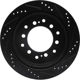 Purchase Top-Quality Rear Disc Brake Rotor by DYNAMIC FRICTION COMPANY - 633-76127L pa4