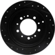 Purchase Top-Quality Rear Disc Brake Rotor by DYNAMIC FRICTION COMPANY - 633-76137R pa1