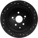 Purchase Top-Quality Rear Disc Brake Rotor by DYNAMIC FRICTION COMPANY - 633-76141L pa1