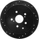 Purchase Top-Quality Rear Disc Brake Rotor by DYNAMIC FRICTION COMPANY - 633-76141L pa4