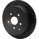 Purchase Top-Quality DYNAMIC FRICTION COMPANY - 633-76141L - Rear Disc Brake Rotor pa5