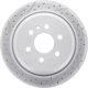 Purchase Top-Quality Rear Disc Brake Rotor by DYNAMIC FRICTION COMPANY - 830-48063L pa1