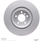 Purchase Top-Quality DYNAMIC FRICTION COMPANY - 900-31141 - Rear Disc Brake Rotor pa3