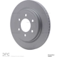 Purchase Top-Quality DYNAMIC FRICTION COMPANY - 900-54267 - Rear Disc Brake Rotor pa5