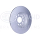 Purchase Top-Quality HELLA PAGID - 355119481 - Disc Brake Rotor (Pack of 2) pa3