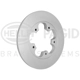 Purchase Top-Quality HELLA PAGID - 355122781 - Disc Brake Rotor (Pack of 2) pa3