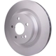 Purchase Top-Quality HELLA PAGID - 355122951 - Rear Disc Brake Rotor (Pack of 2) pa2