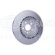 Purchase Top-Quality HELLA PAGID - 355123081 - Disc Brake Rotor pa3