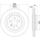 Purchase Top-Quality HELLA PAGID - 355123081 - Disc Brake Rotor pa4