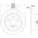 Purchase Top-Quality HELLA PAGID - 355123491 - Disc Brake Rotor (Pack of 2) pa4