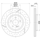 Purchase Top-Quality HELLA PAGID - 355126441 - Disc Brake Rotor (Pack of 2) pa1