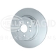 Purchase Top-Quality HELLA PAGID - 355131851 - Disc Brake Rotor (Pack of 2) pa1