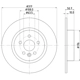 Purchase Top-Quality HELLA PAGID - 355131851 - Disc Brake Rotor (Pack of 2) pa4