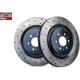 Purchase Top-Quality Rear Disc Brake Rotor (Pack of 2) by PROMAX - 22-55146 pa1