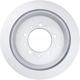 Purchase Top-Quality QUALITY-BUILT - BR44588G - Rear Disc Brake Rotor pa5