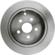 Purchase Top-Quality RAYBESTOS R-Line - 96933R - Solid Rear Disc Brake Rotor pa23