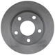 Purchase Top-Quality RAYBESTOS R-Line - 980024R - Solid Rear Disc Brake Rotor pa19