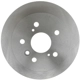 Purchase Top-Quality RAYBESTOS R-Line - 980076R - Solid Rear Disc Brake Rotor pa10