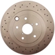 Purchase Top-Quality Vented Rear Disc Brake Rotor - RAYBESTOS R-Line - 982433R pa10