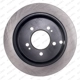 Purchase Top-Quality RS PARTS - RS980087B - Rear Disc Brake Rotor pa2
