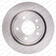 Purchase Top-Quality RS PARTS - RS980490 - Rear Disc Brake Rotor pa1