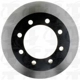 Purchase Top-Quality Rear Disc Brake Rotor by TOP QUALITY - 8-66799 pa8