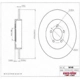 Purchase Top-Quality Rear Disc Brake Rotor by ULTRA - 54149 pa8
