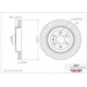 Purchase Top-Quality Rear Disc Brake Rotor by ULTRA - 55911 pa7