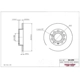 Purchase Top-Quality EUROROTOR - AU255 - Rear Disc Brake Rotor pa1