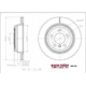 Purchase Top-Quality Rotor de frein à disque arrière par ULTRA - BM766 pa1