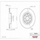 Purchase Top-Quality Rear Disc Brake Rotor by ULTRA - TO6121 pa7