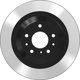 Purchase Top-Quality Rear Disc Brake Rotor by WAGNER - BD181200E pa2