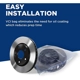 Purchase Top-Quality Rear Disc Brake Rotor by WAGNER - BD180392E pa12