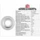 Purchase Top-Quality Rear Disc Brake Rotor by WORLDPARTS - WS1-154064 pa13
