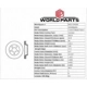 Purchase Top-Quality Rear Disc Brake Rotor by WORLDPARTS - WS1-154199 pa7