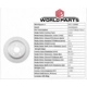 Purchase Top-Quality Rotor de frein à disque arrière par WORLDPARTS - WS1-230086 pa5