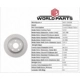 Purchase Top-Quality WORLDPARTS - WS1-230226 - Rear Disc Brake Rotor pa6