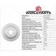 Purchase Top-Quality Rear Disc Brake Rotor by WORLDPARTS - WS1-230317 pa7