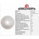 Purchase Top-Quality Rear Disc Brake Rotor by WORLDPARTS - WS1-231273 pa10