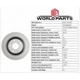 Purchase Top-Quality WORLDPARTS - WS1-231623 - Rear Disc Brake Rotor pa14