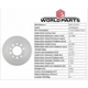 Purchase Top-Quality Rotor de frein à disque arrière par WORLDPARTS - WS1-331335 pa13