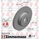 Purchase Top-Quality Rotor de frein à disque arrière par ZIMMERMANN - 150.3451.20 pa4